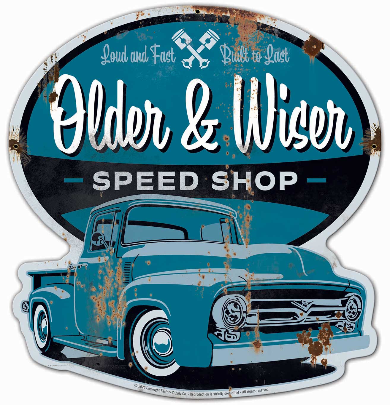 Older and Wiser 56 Ford Truck