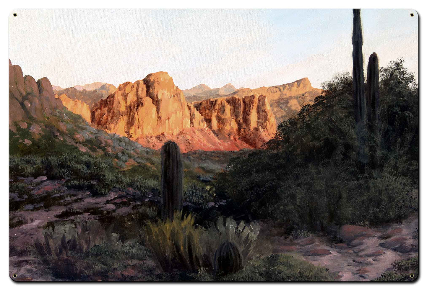 Desert Sentinels Vintage Sign