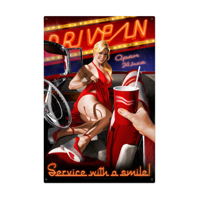 Drive In Vintage Sign
