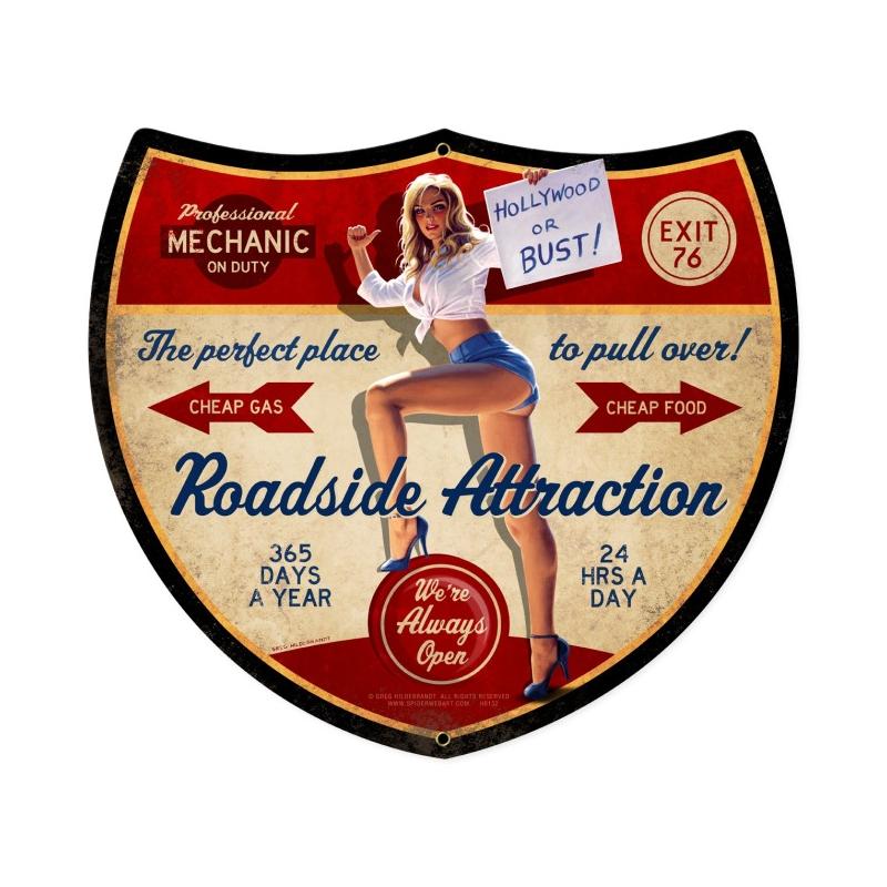 Roadside Attraction Vintage Sign