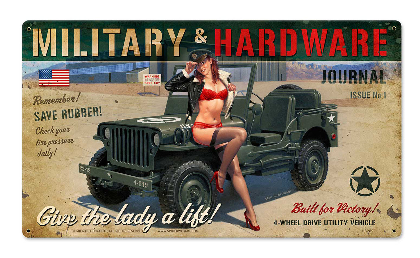 HB269 - WILLYS OVERLAND JEEP