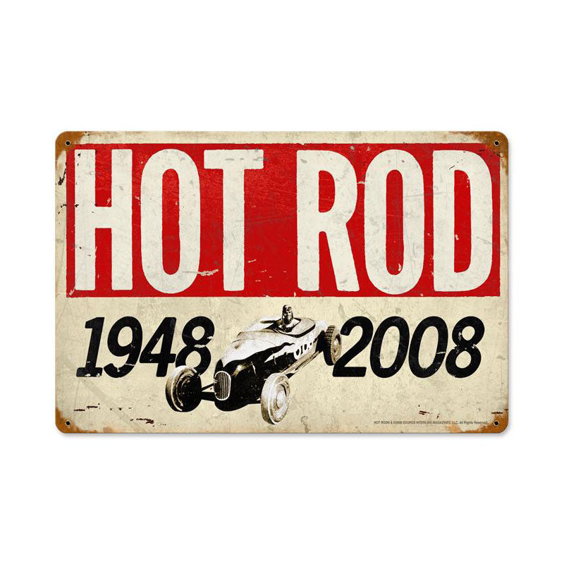 60Th Anniversary Vintage Sign