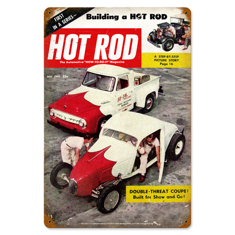 May 1954 Cover Vintage Sign