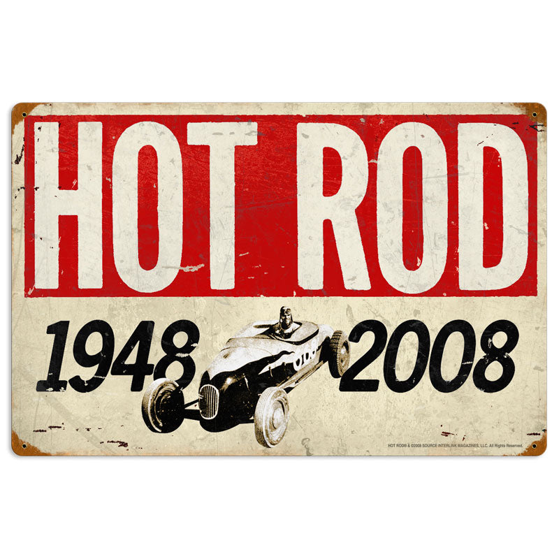 60Th Anniversary Vintage Sign