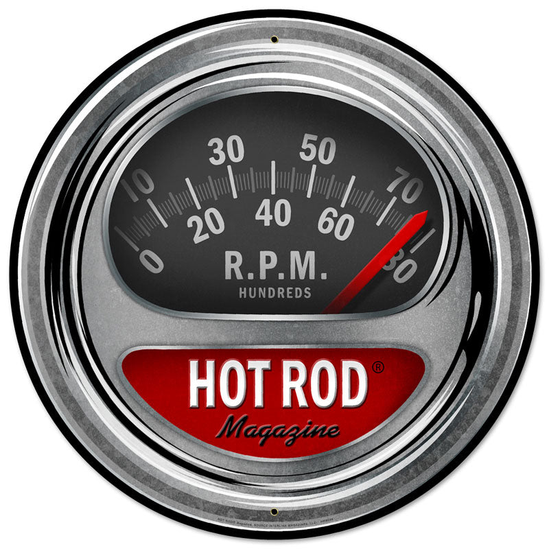 Hot Rod Tach Vintage Sign