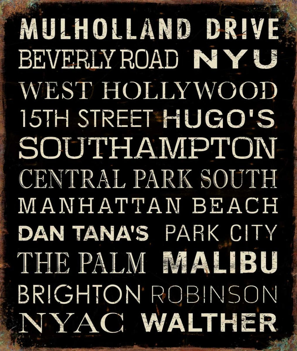 JAM583 - MULHOLLAND DRIVE BLK/CRM