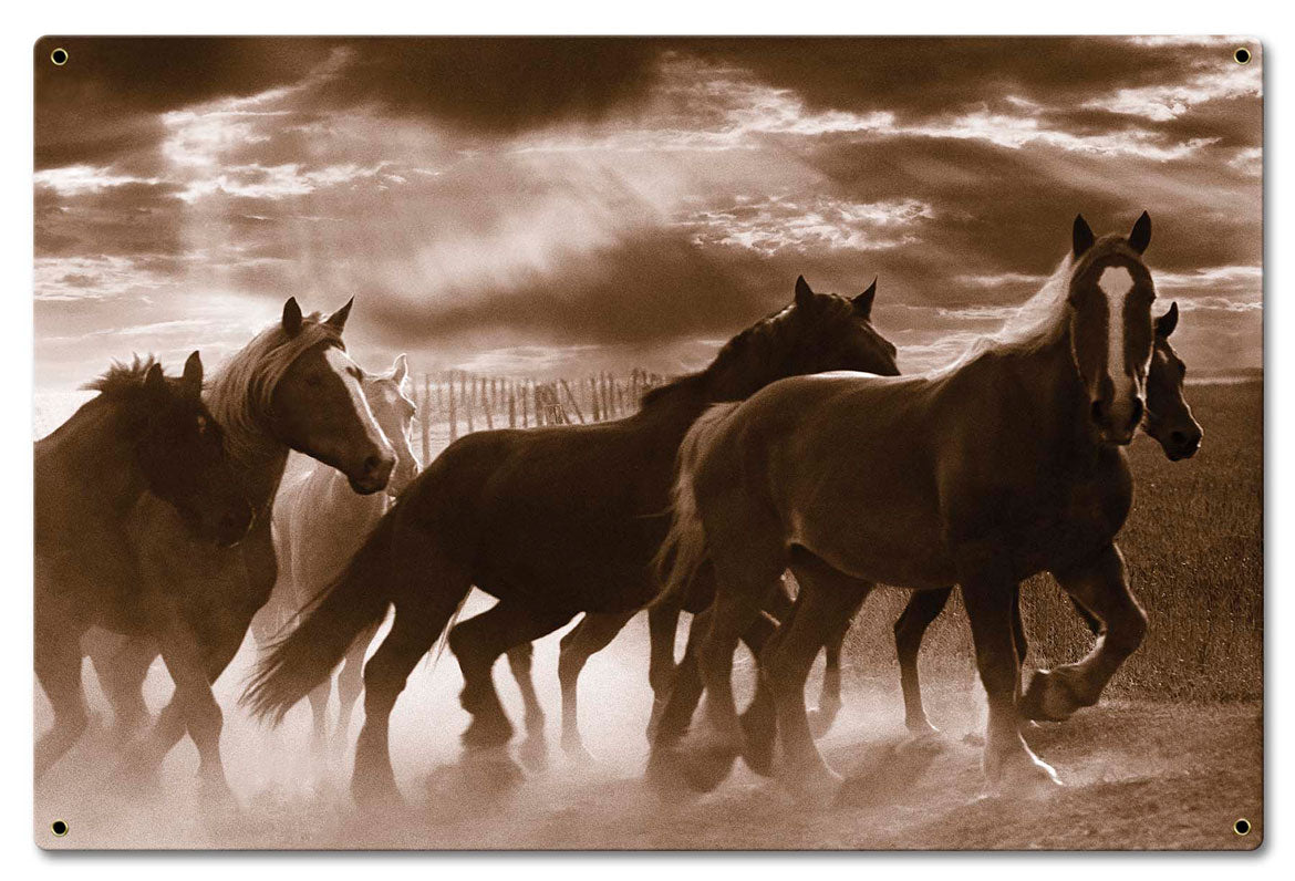 Running Horses