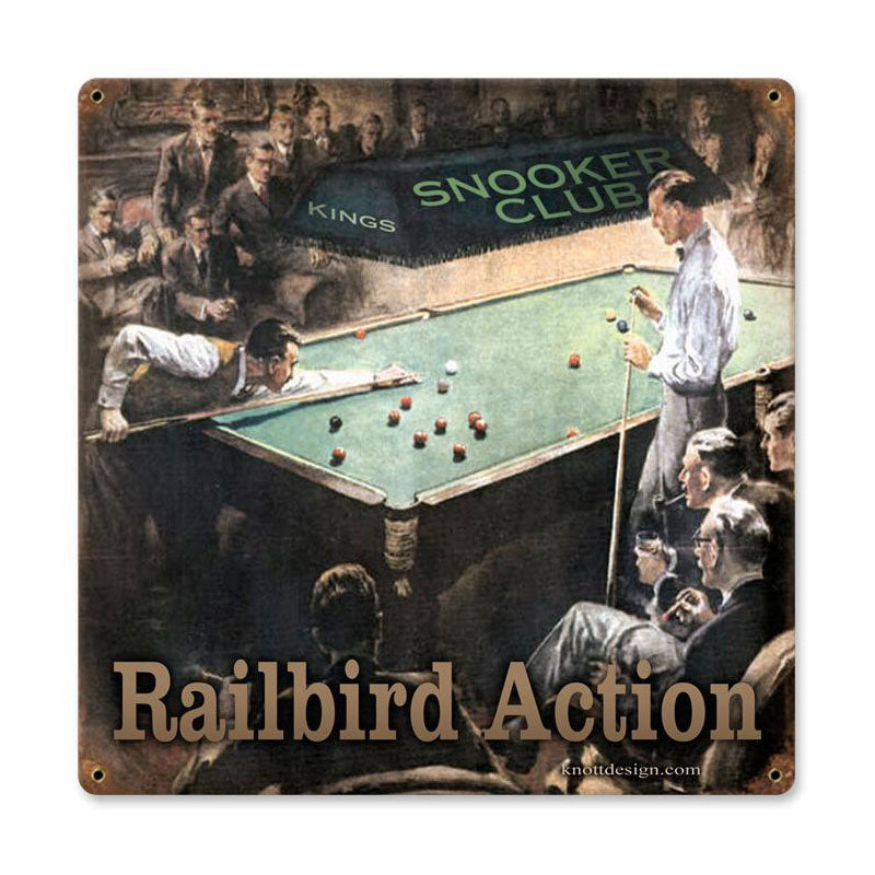 Railbirds Vintage Sign