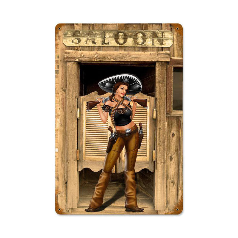 Bandita Saloon Vintage Sign