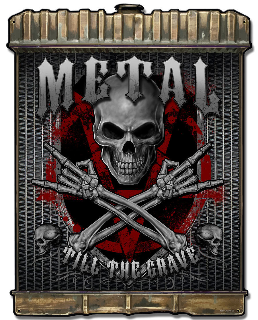 Radiator Heavy Metal Vintage Sign