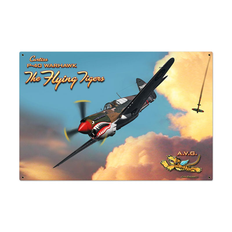 Flying Tiger Vintage Sign