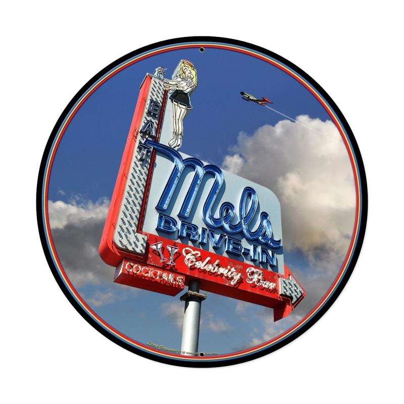Mels Daytime Vintage Sign