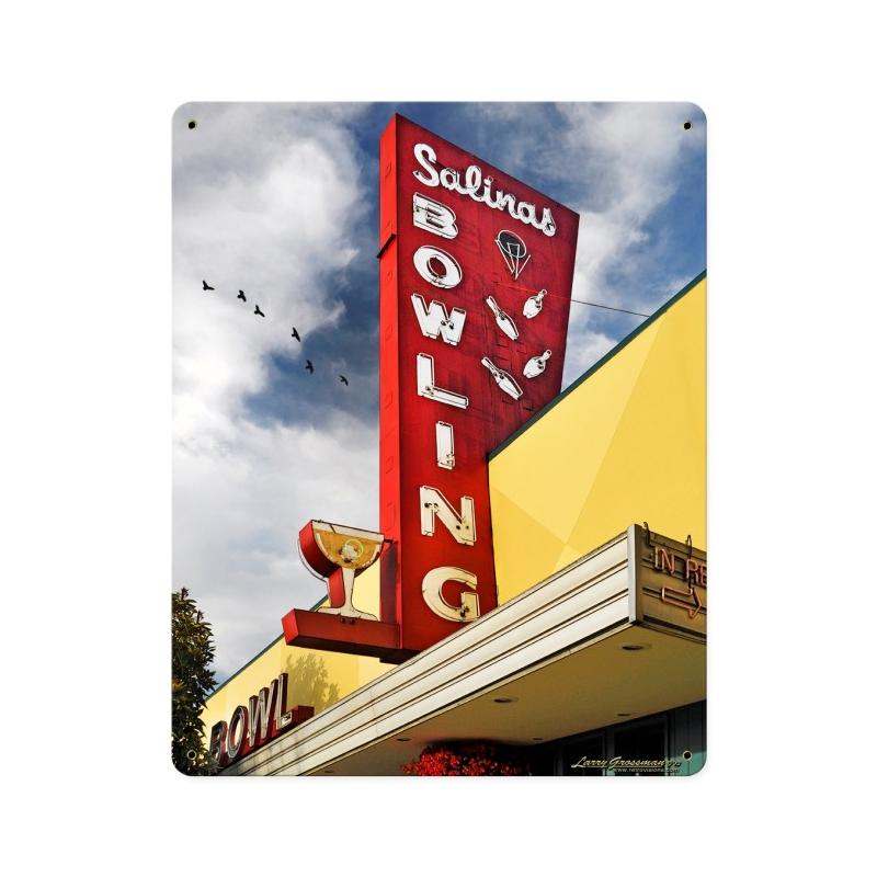Salinas Bowl Vintage Sign