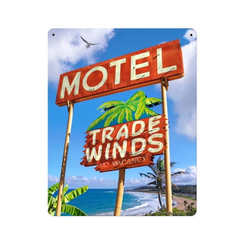 Trade Winds Motel Vintage Sign