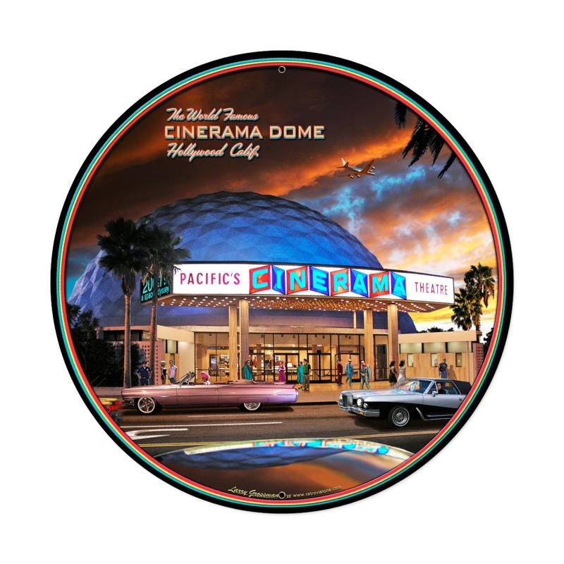 Cinerama Dome Vintage Sign