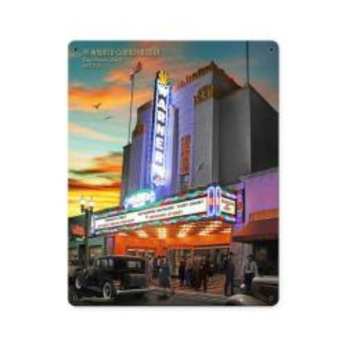 Warner Grand Theatre Vintage Sign