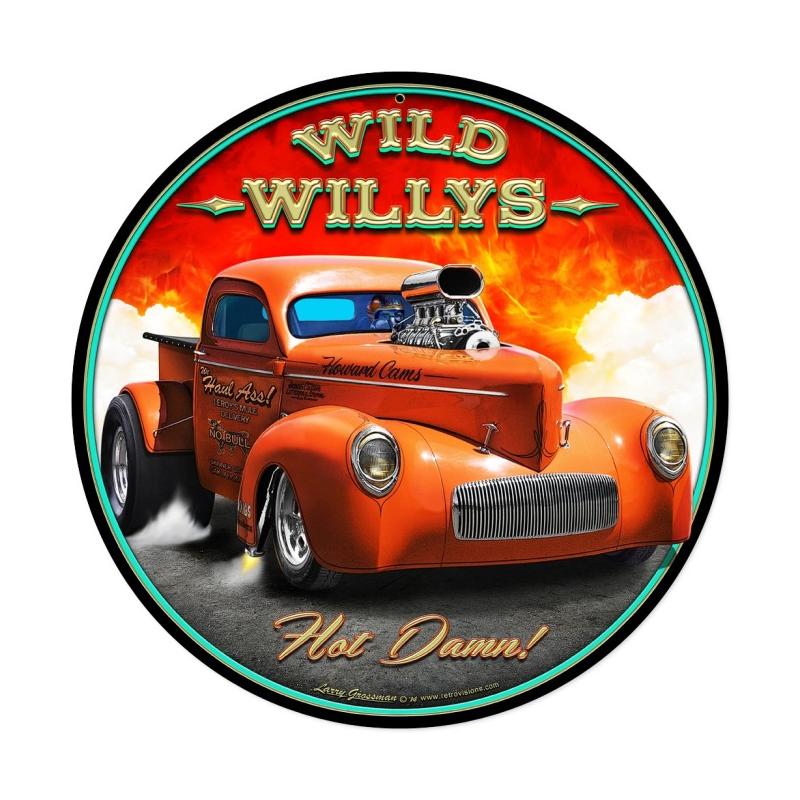 Wild Willys Vintage Sign