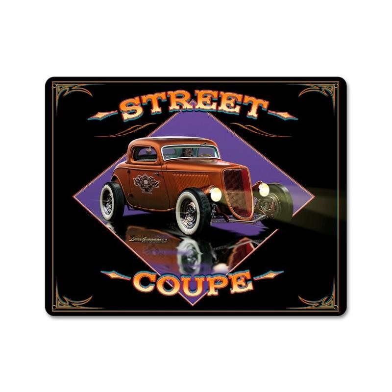 Street Coupe Vintage Vintage Sign