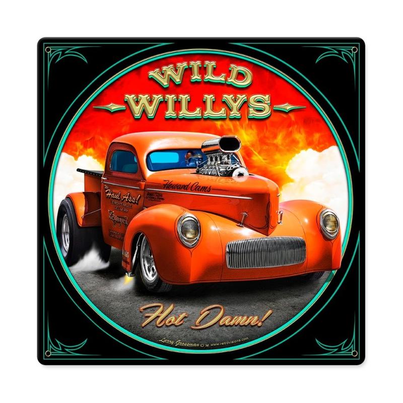 Wild Willys Vintage Sign
