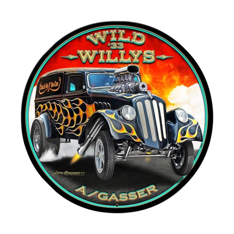 Wild Willys Vintage Sign