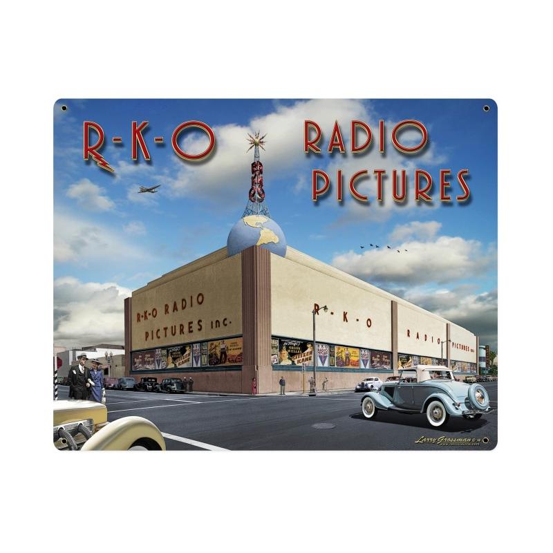 Rko Studios 2 Vintage Sign