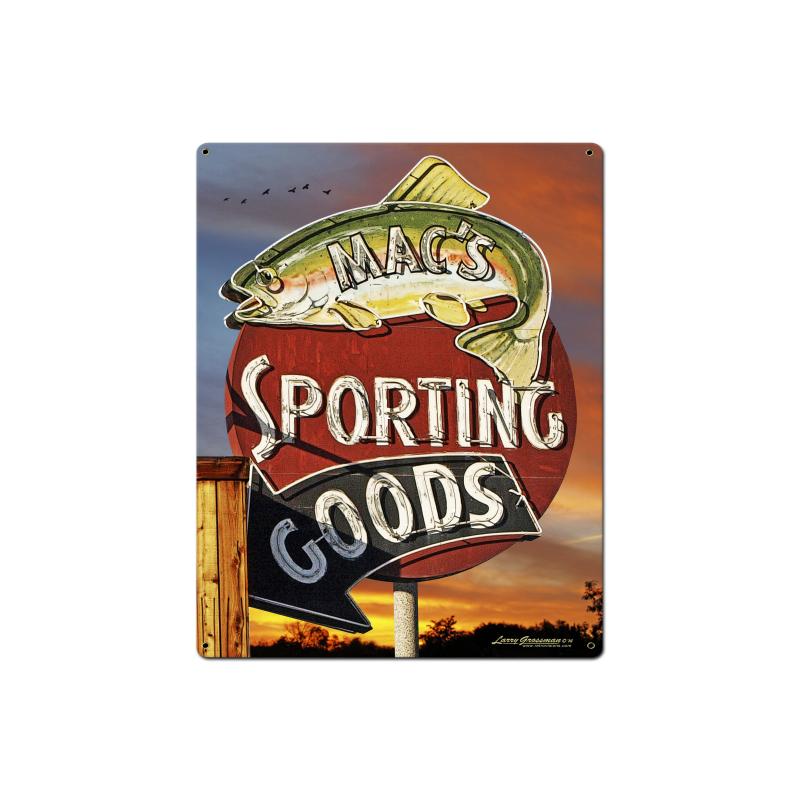 Sporting Goods Vintage Sign