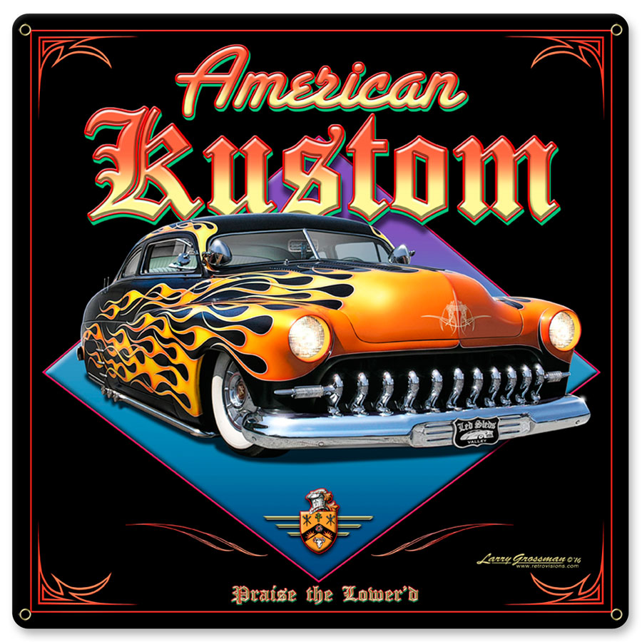 AMERICAN KUSTOM Vintage Sign