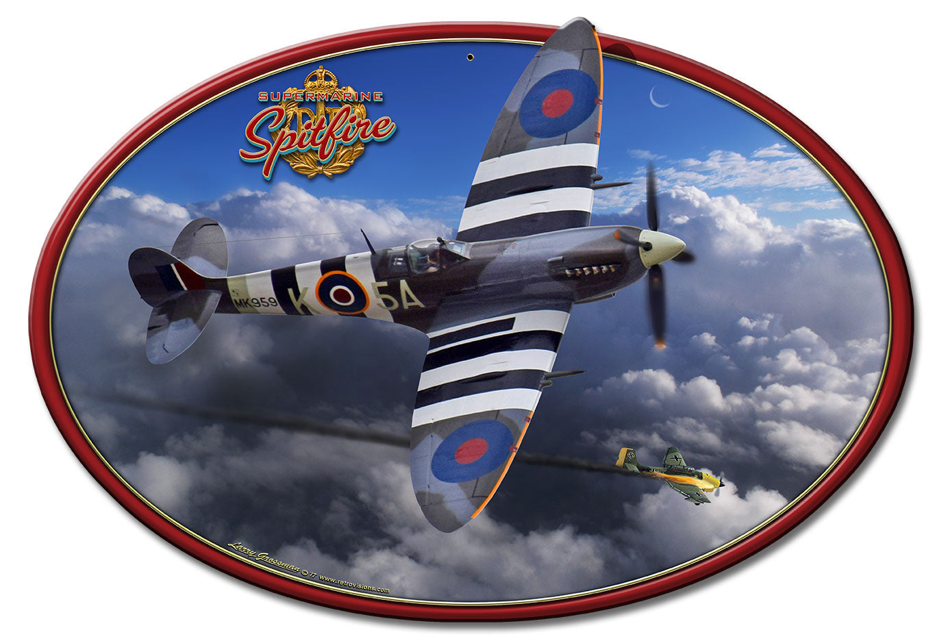 Spitfire Vintage Sign