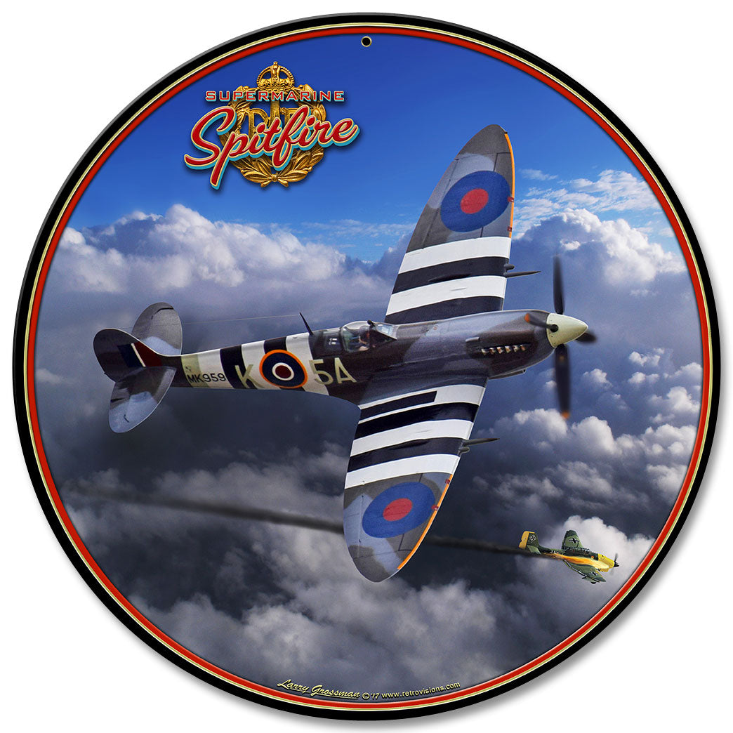 Spitfire Vintage Sign