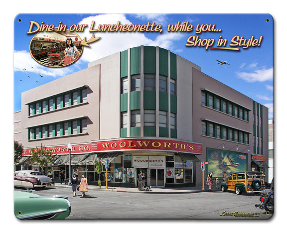 Woolworths Vintage Sign