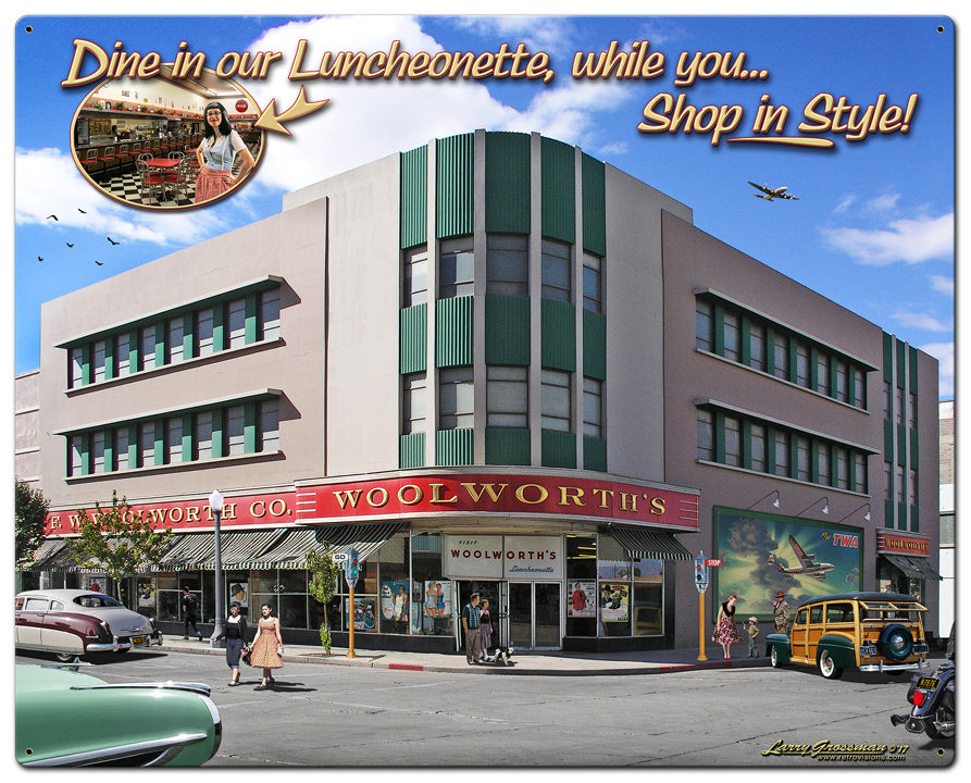 Woolworths Vintage Sign