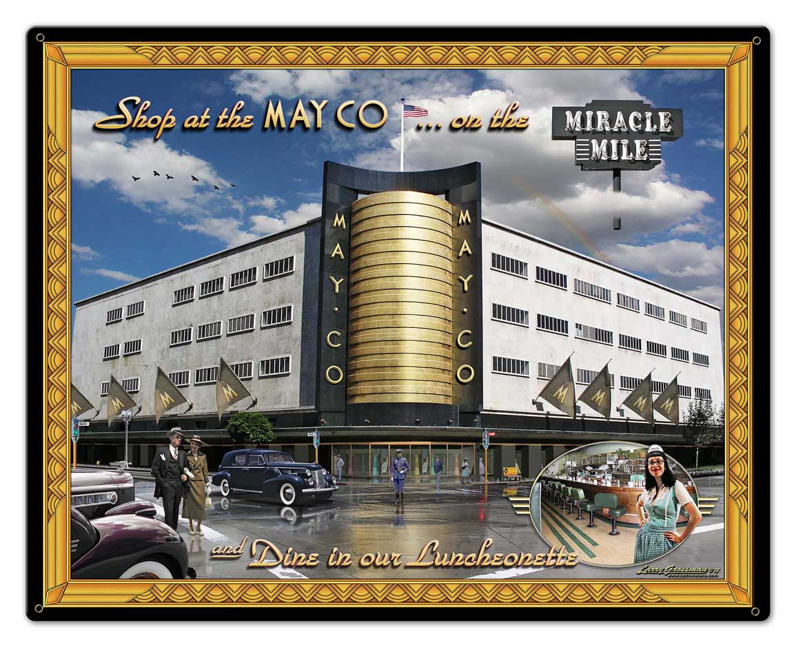 May Co Vintage Sign