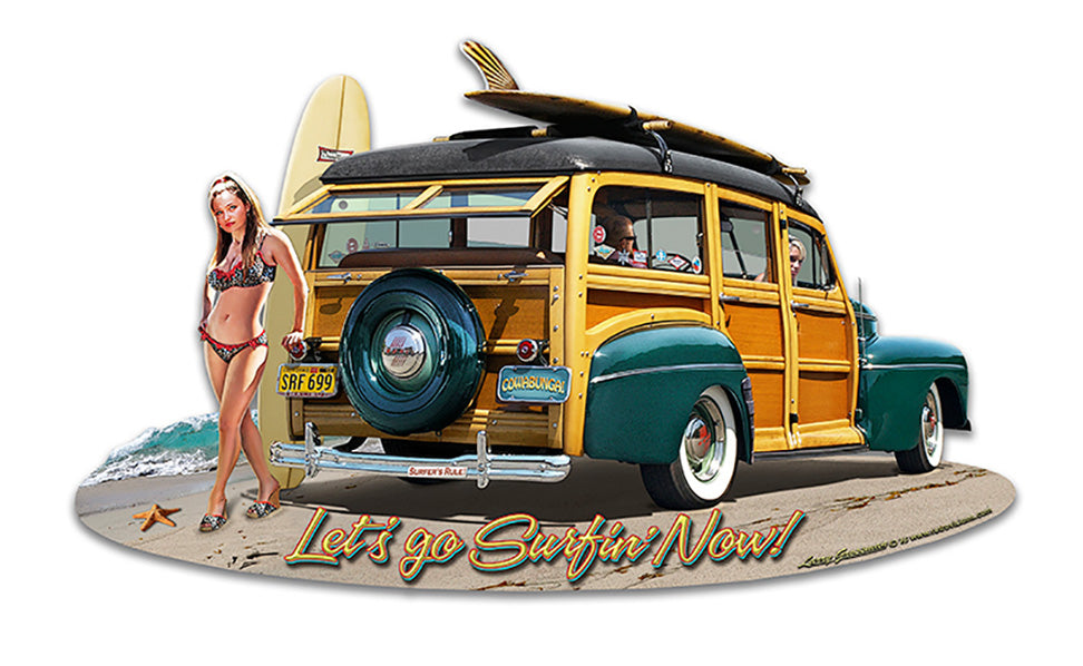 1946 Woodie Vintage Sign