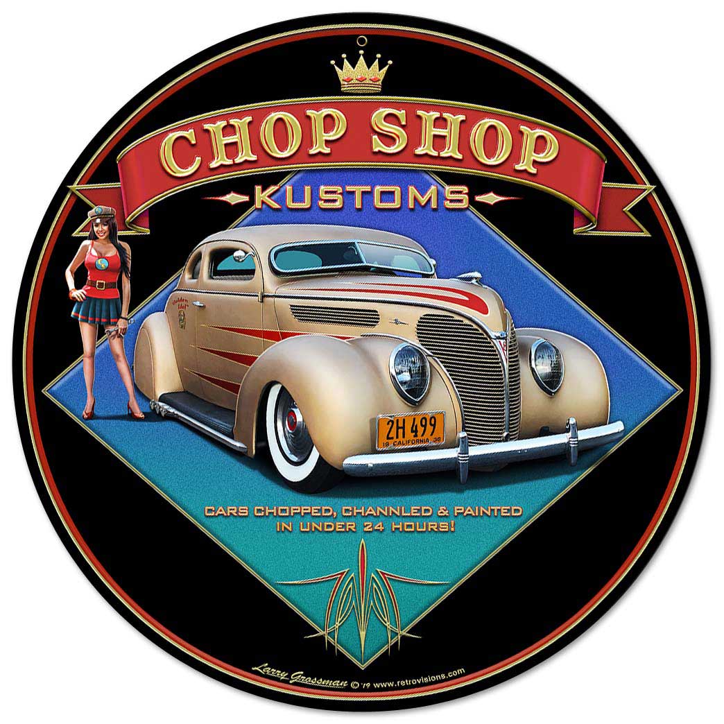 1938 Ford Kustom Vintage Sign