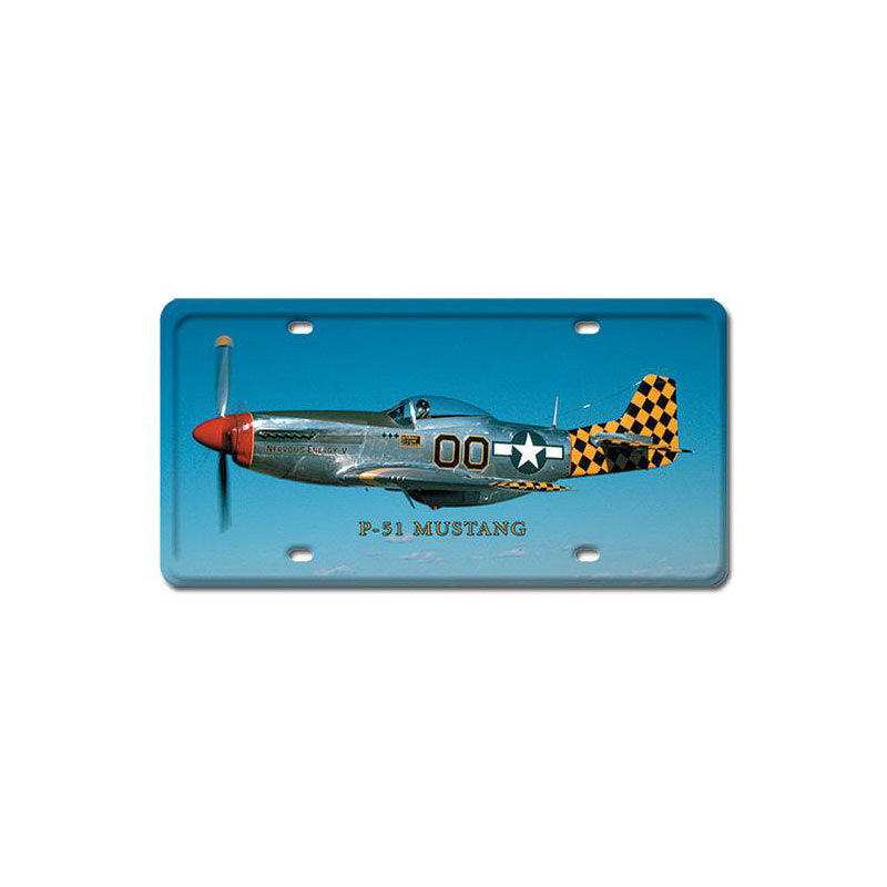 P-51 Mustang Vintage Sign