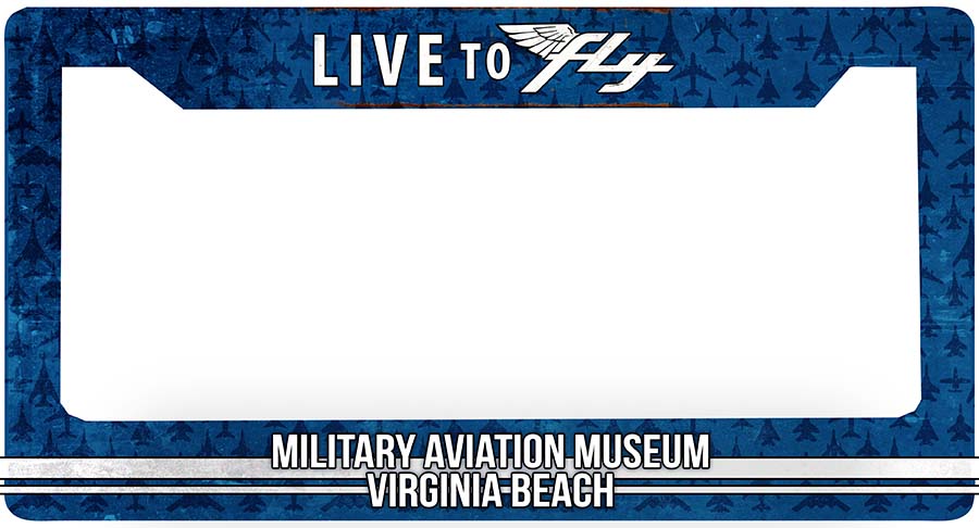 MAM003 - LICENSE FRAME MILITARY AVIATION MUSEUM VB