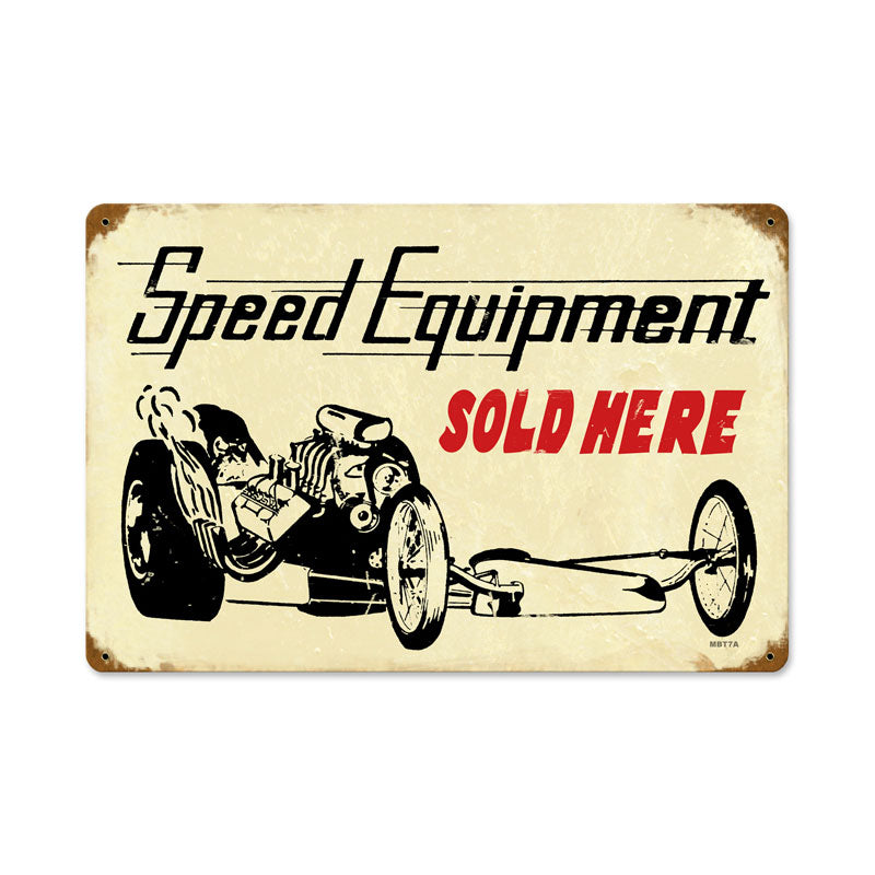 Speed Equipment Vintage Sign