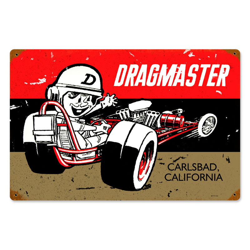 Drag Master Vintage Sign