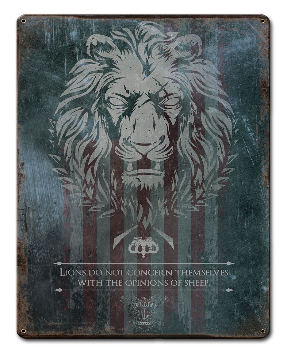 NR356 - LIVE AS A LION