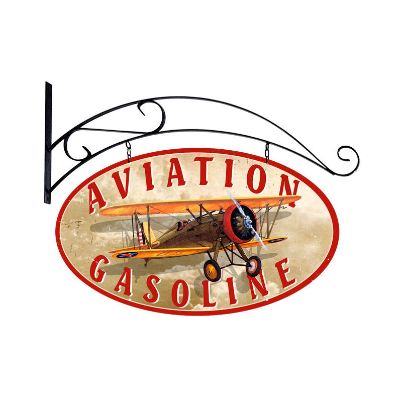 Aviation Gasoline Vintage Sign