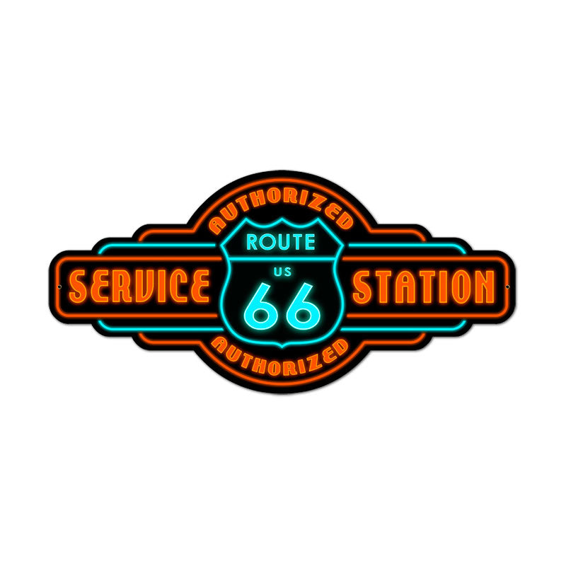 Route 66 Service Vintage Sign