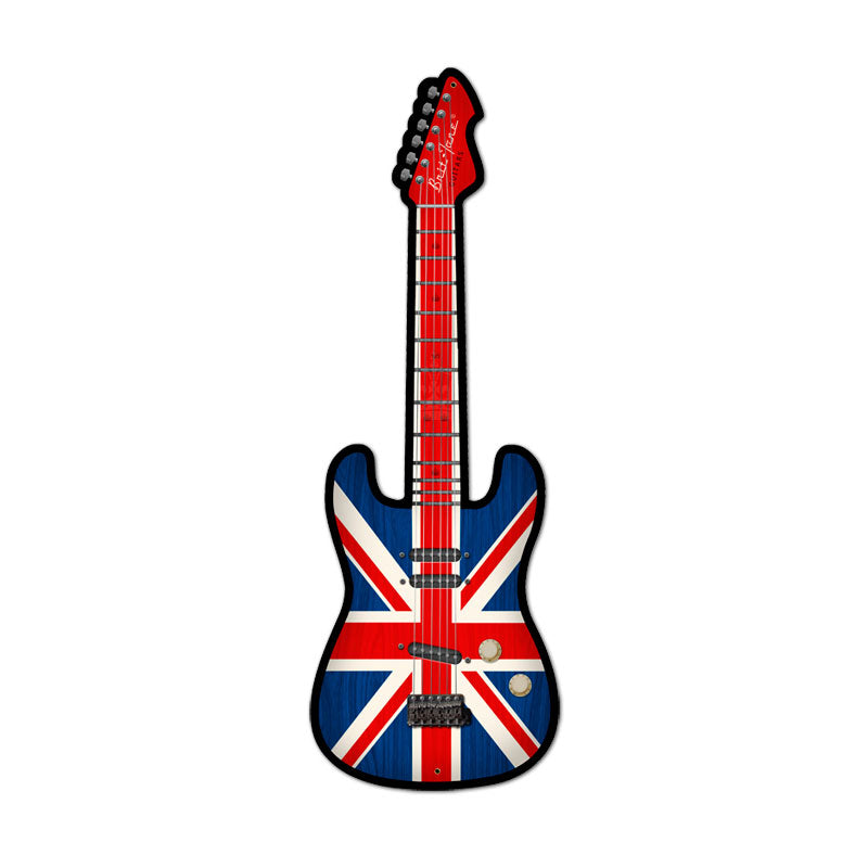 British Guitar Vintage Sign