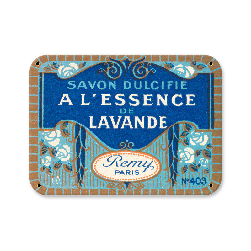 Savon Lavande Vintage Sign