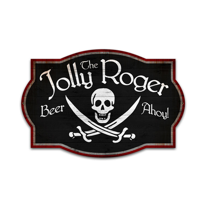 Jolly Roger Vintage Sign