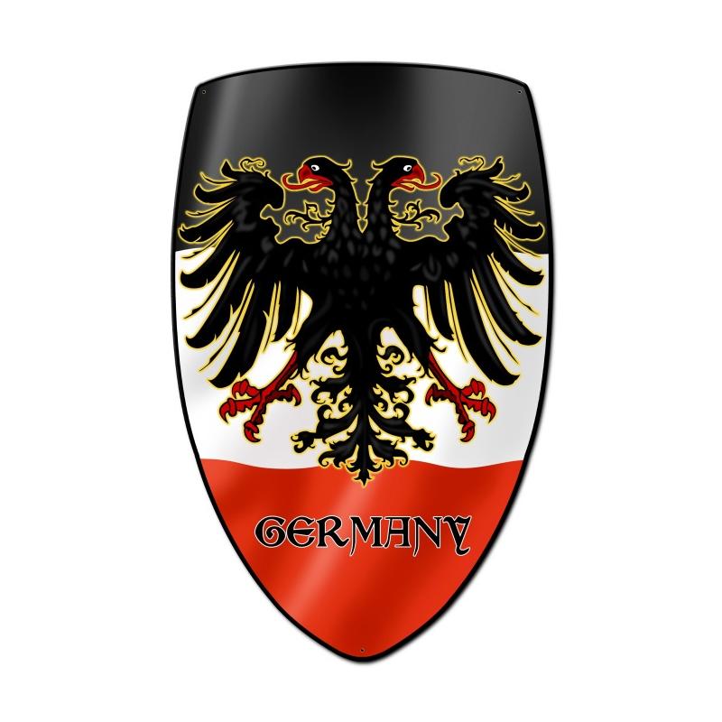 Germany Shield Vintage Sign