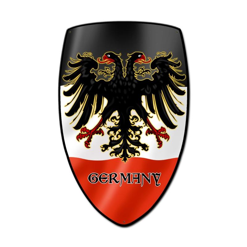 Germany Shield Vintage Sign