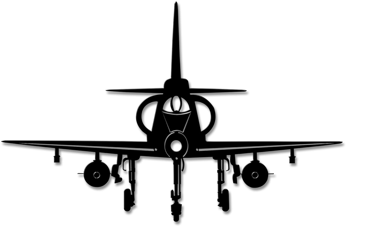 A 4F Skyhawk Vintage Sign