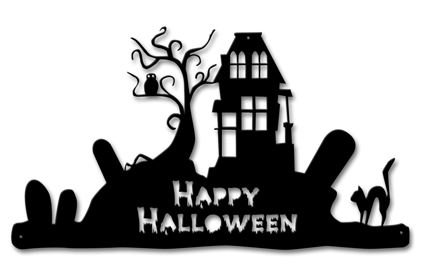 Happy Halloween Large Cutout