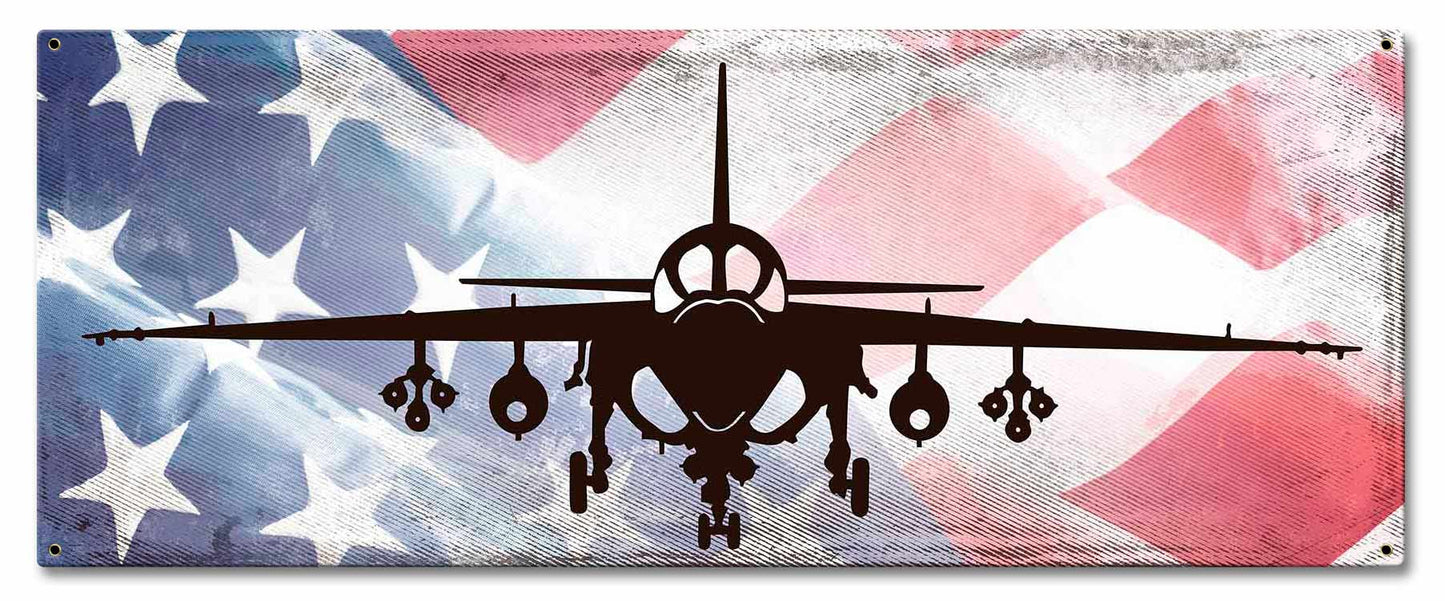 Planes A6 Intruder American Flag