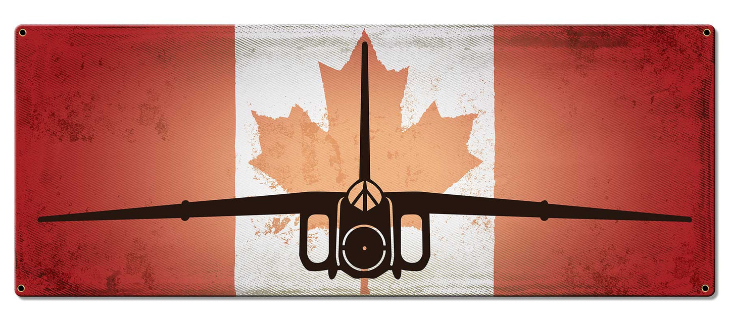 Planes AVRO Arrow Canadian Flag